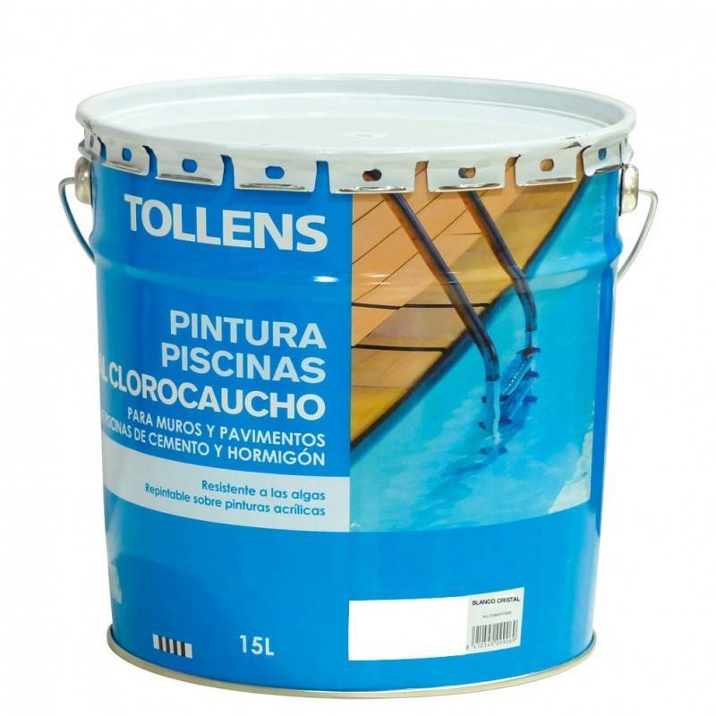 Tollens Chlorinated Rubber Pool Paint 15 L