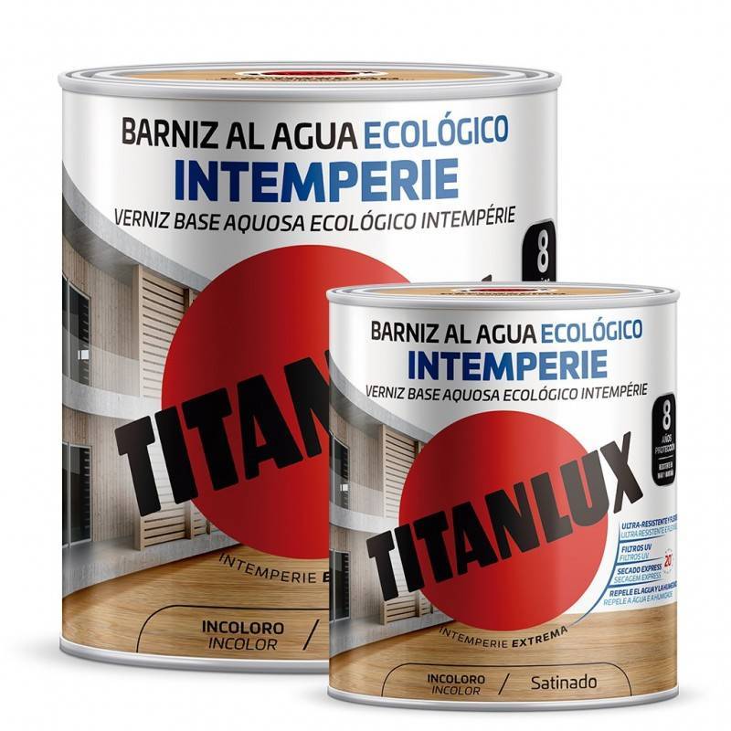 Titan vernice a base d'acqua ecologica vernice satinata Titanlux