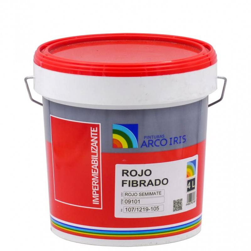 Rainbow Paints Rainbow Fiber Red Waterproofing