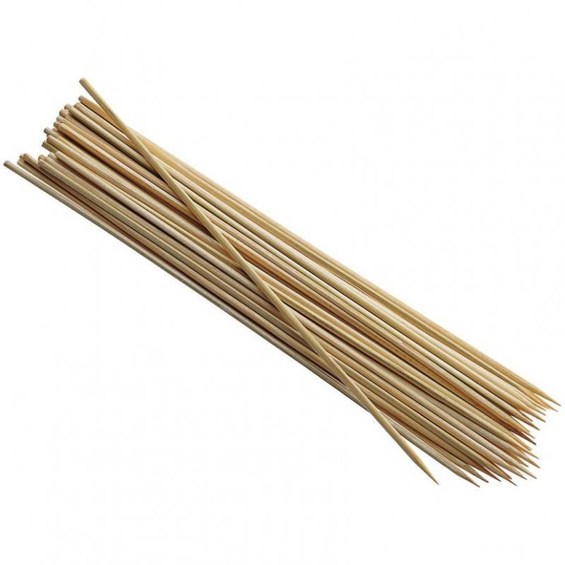 IRIS Pinchos Bamboo 25 Cm 75 Unidades Iris