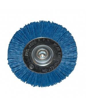 Cepillo Nylon Azul Circular 100 Mm Ratio