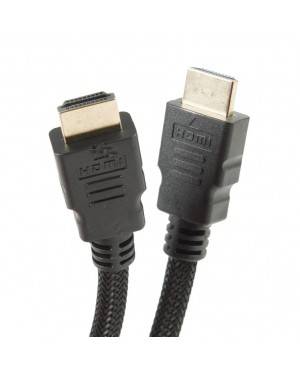 Cable Hdmi 1.4 1,7M Malla Trenzada Negro