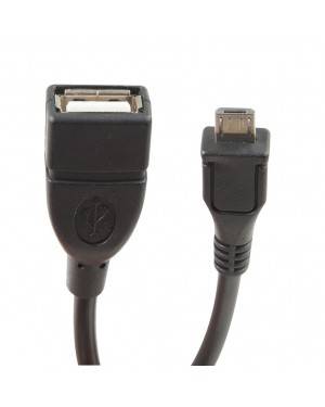 DUOLEC Cable USB Micro A USB-A Hembra 2.0 15Cm