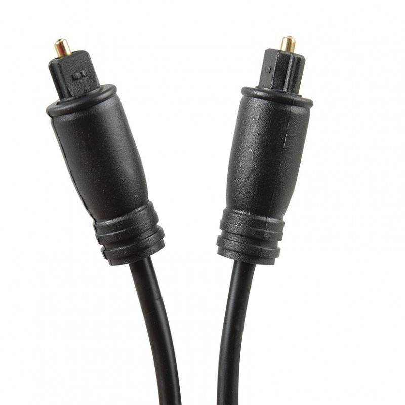 DUOLEC Cable Fibra Óptica De Audio 1M Negro