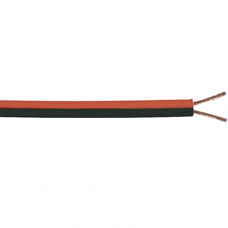 Cable Paralelo Rojo/Negro 2X0,75 200 Mts