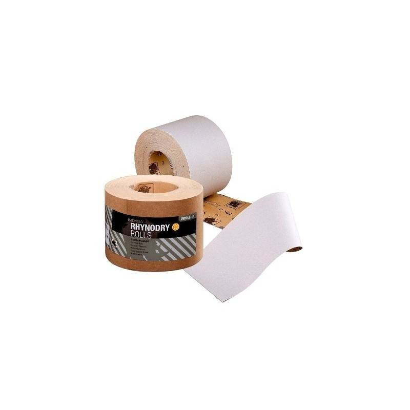 Rouleau de papier abrasif Indasa 100 mm / 50 m Rhynalox-dry Indasa