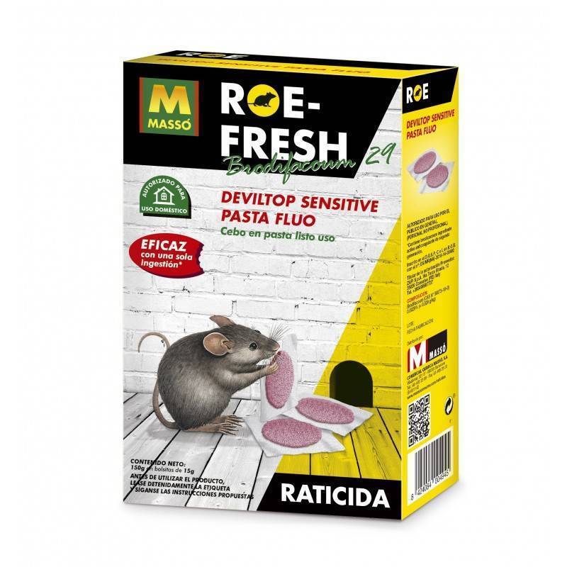 Raticida Pasta Fresca Roe-Fresh 150Gr
