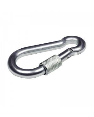 Firefighter Carabiner With Lock 8X80 Mm