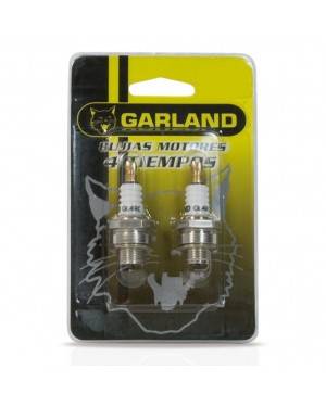 GARLAND 2-Stroke Spark Plug Tapered Seat 16 Mm Pack 2 Units