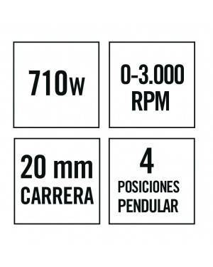 RATIO Sierra Caladora Sr710Nm 710W Ratio
