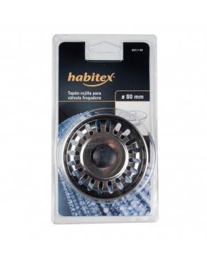 HABITEX Grille Stopper Sink Valve 80 Mm With Guide