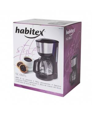 Cafetière filtre HABITEX Sc 8125 1,25 Lts Habitex