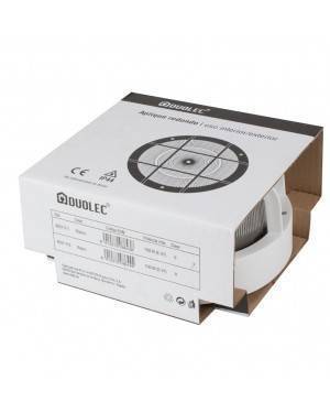 DUOLEC Applique Rotonda 100W Bianco Duolec