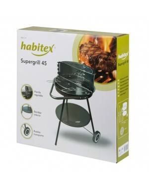 HABITEX Barbacoa Carbón Supergrill 45 Habitex