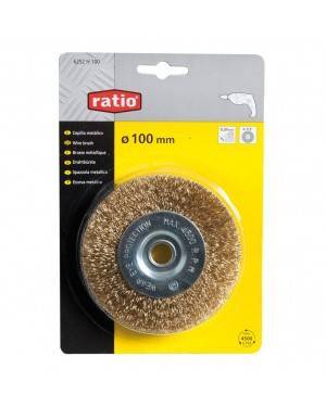 RATIO Brosse circulaire 100 mm Ratio