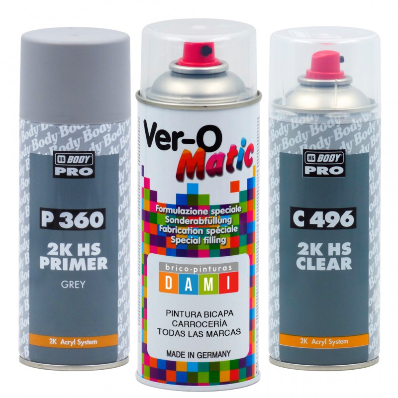 Dami Kit Spray Two-Coat Body Paints All brands + Primer + Varnish