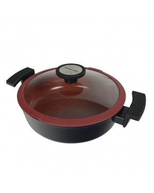NEOFLAM Casserole basse avec couvercle 24 cm Neoflam Chef Series