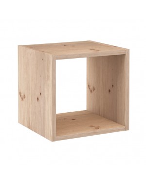 Cube modulaire en bois de pin HABITEX