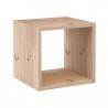 Cube modulaire en bois de pin HABITEX