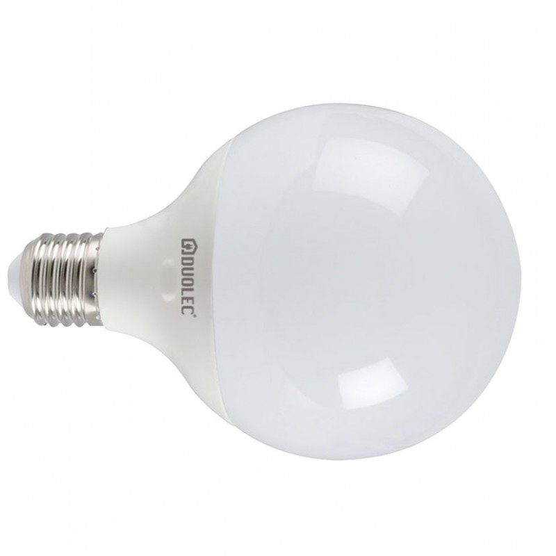 DUOLEC LED Globe Bulb 15W G95 3000K Warm Light