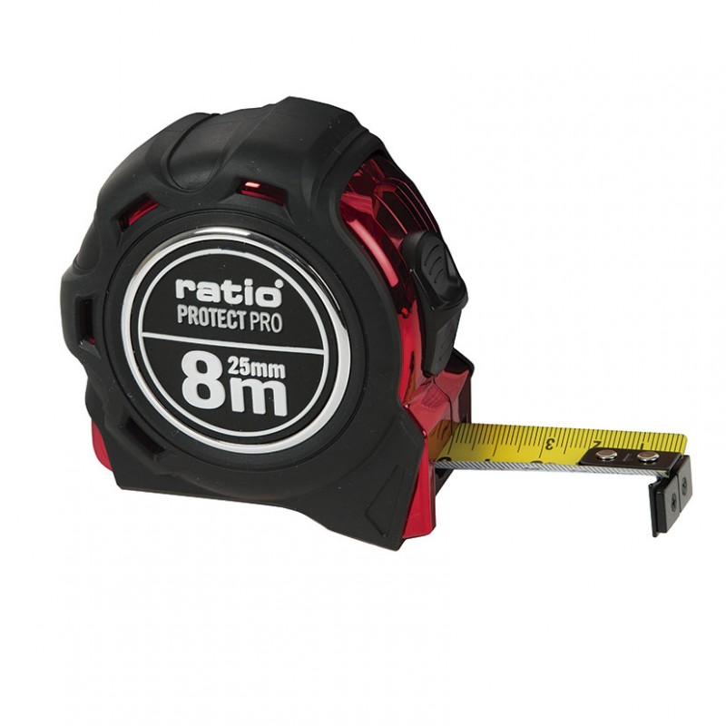 RATIO Flexometer 8m RATIO Protect Pro magnetisch