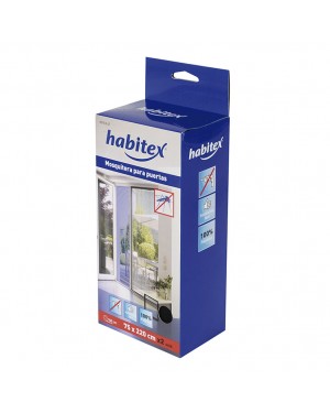 HABITEX Moskitonetz für Türen 75x220 cm HABITEX 2 Einheiten.
