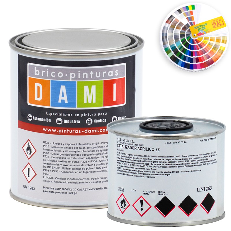 Brico-paintings Dami Glossy Polyurethane Enamel 2 components