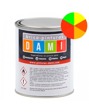 Brico-paintings Dami Synthetic Enamel S / R Fluorescent High Gloss 1L