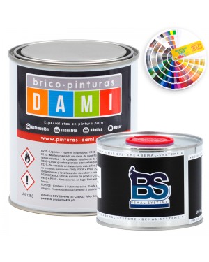 Brico-paints Dami Monolayer Lataria Matt UHS 2K RAL color