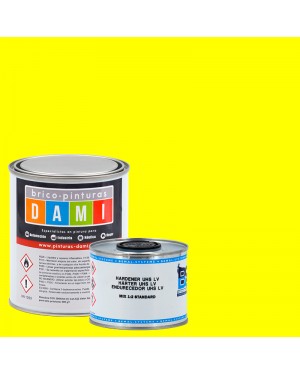 Brico-Paints Dami Monolayer Lataria High Glossy UHS 2K Fluorescente 1L