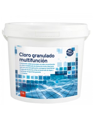 NC Multifunction Granulated Chlorine Pools 5 kgs. NC Pools