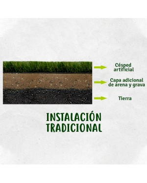 NORTENE Entwässerungsnetz gegen Gras 1 x 4 m Nortene