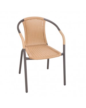 CADENA88 Stuhl mit Armlehnen Brown BASIC