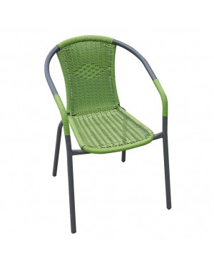 CADENA88 Stuhl mit Armlehnen Green BASIC