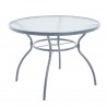 CADENA88 Round table steel / glass BRAZIL