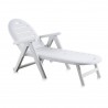 CADENA88 Chaise longue inclinable et empilable Shaf Cayman
