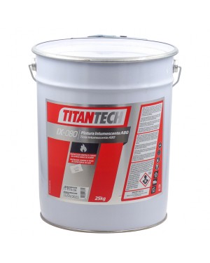 TitanTech Intumeszierende Wasserfarbe IX-080 A-80 25 KG TITANTECH