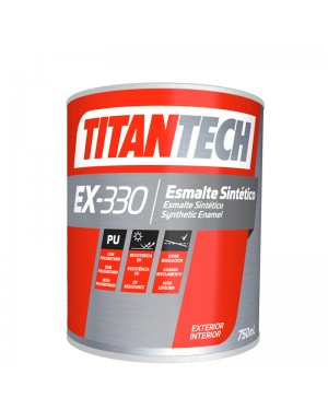 TitanTech émail synthétique blanc satiné EX-330 TitanTech