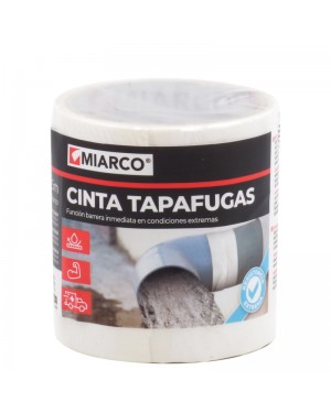 Miarco Cinta Tapafugas Blanca 96 mm x 1,5 m Miarco