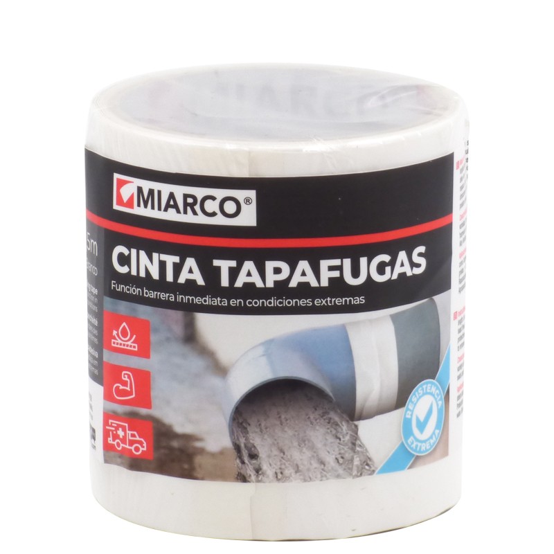 Miarco Weißes Leckschutzband 96 mm x 1,5 m Miarco