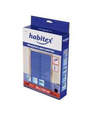 HABITEX Malla mosquitera para puertas 50x220 cm HABITEX