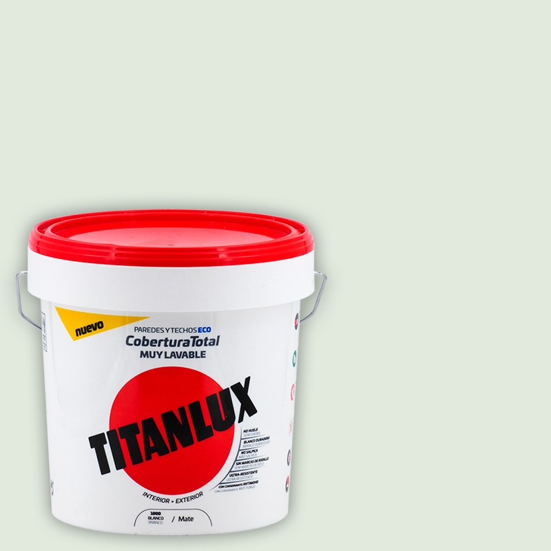 Titanlux Cobertura Completa Tinta Plástica Cores 15L Titanlux