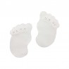 TOYMA Non-slip Figures - White feet TOYMA 8 units.