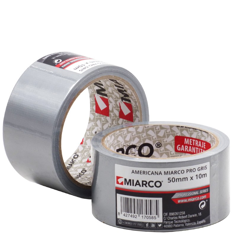 Miarco Miarco Pro duct tape 50mm x 10m Gray