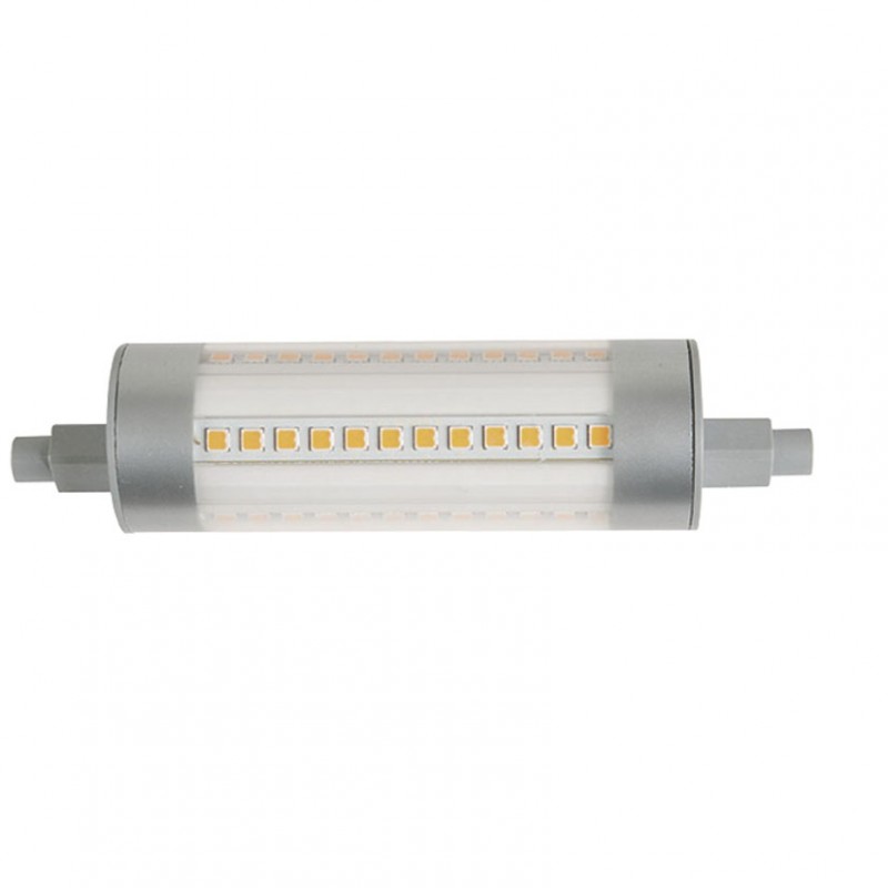 Ampoule LED Linéaire DUOLEC R7S 7W Lumière Chaude 118mm 1521Lm