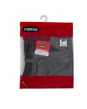 RATIO Grey-Black RP-1 Ratio Multi-Pocket Pant