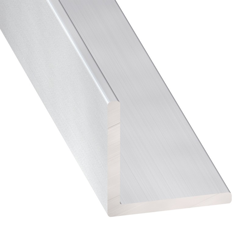 EHL Equal Angle Profile Colorless Anodized Aluminum 1 meter
