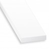 CQFD White PVC Smooth Profile 1 meter