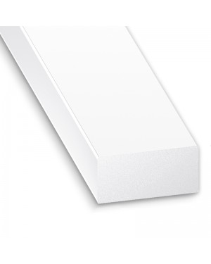 CQFD Rectangle PVC Blanc 1 mètre