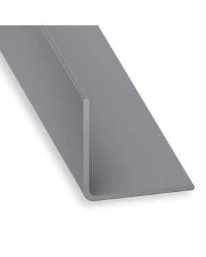 CQFD Equal Angle Profile PVC Gray 1 meter